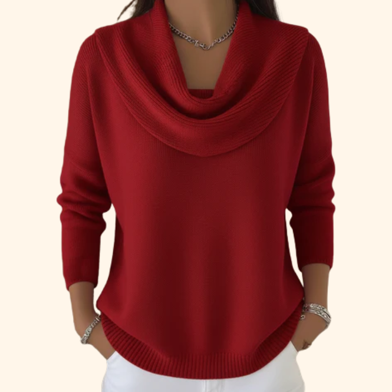 Eliza | Suéter Elegante con Cuello Alto